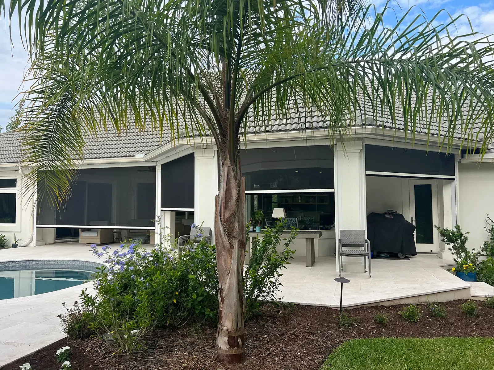 4 Motorized patio screens - Ponte Vedra