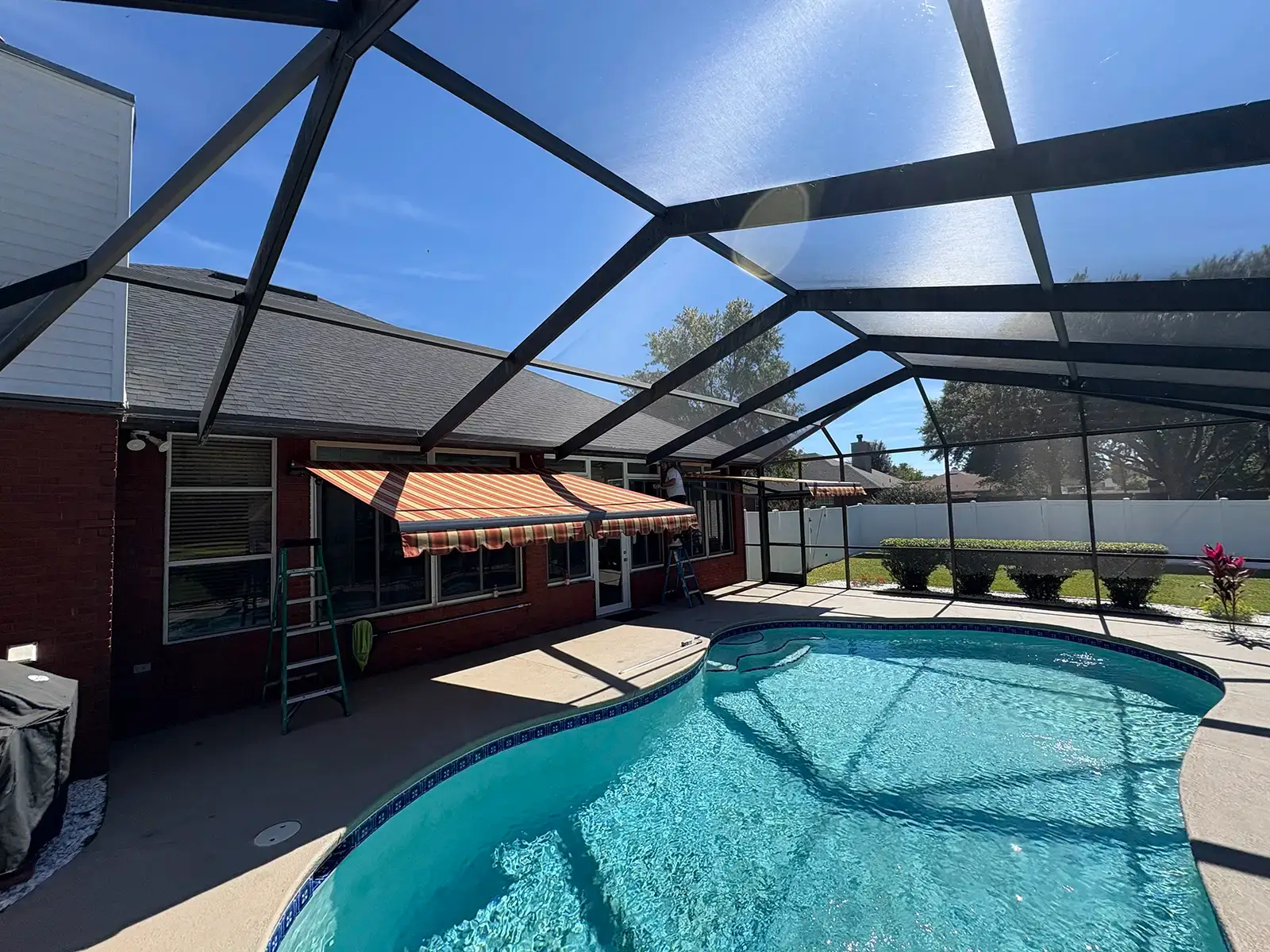 Motorized awning - Palm Coast Florida